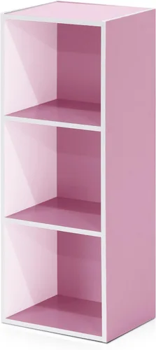 Vista 95 de Furinno PASIR - Estantería de libros de 2 niveles, estantería moderna de 9 x 12 x 21, estanterías abiertas para sala de estar, dormitorio, oficina