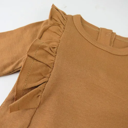 Vista 2 de HonestBaby Fashion Outfit Sets Tops and Bottoms 100% Organic Cotton for Baby and Toddler Girls