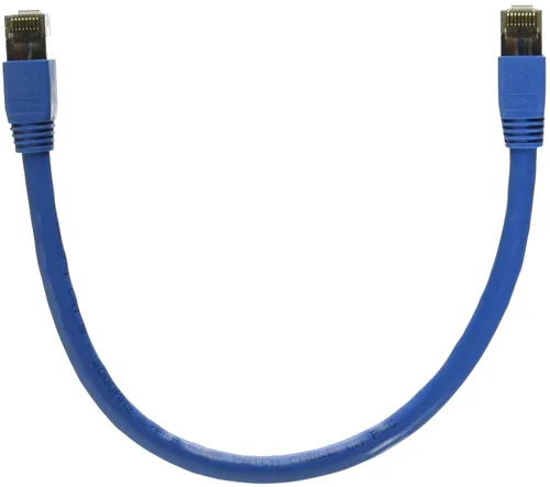 Vista 6 de Cable de red LAN de Internet RJ45 Cat8 RJ45 de 0.5 pies, interior/exterior, 24 AWG – Último 40Gbps 2000Mhz, resistente a la intemperie S/FTP
