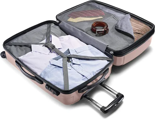 Vista 274 de Samsonite Winfield 2 Equipaje rígido con ruedas giratorias, Azul profundo, Juego de 3 piezas (20/24/28)