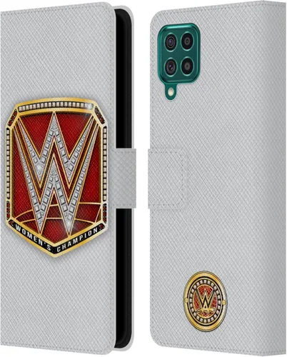 Vista 161 de Head Case Designs Officially Licensed WWE Cruiserweight Champion Title Belts Leather Wallet Case Compatible with Samsung Galaxy A07 4G Campeón