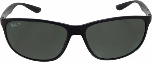 Vista 2 de Ray-Ban Liteforce Tech RB4179 601S9A - Lentes de sol color negro mateverde polarizado de 2.441in, Negro