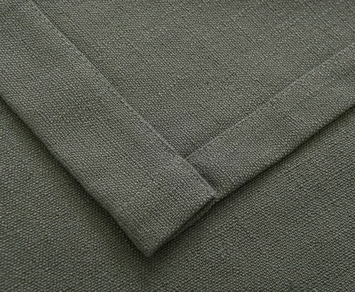 Vista 4 de Regal Home Collections Lujosa cenefa de ventana superior con ojales de gran tamaño, varios colores (gris)