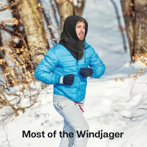 Vista 8 de Joyoldelf Máscara de esquí para hombres y mujeres, pasamontañas, máscara facial completa de invierno, máscara deportiva transpirable