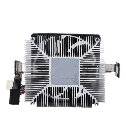 Vista 9 de Ventilador de refrigeración de CPU, rodamiento hidráulico de 12 V, ventilador silencioso de refrigeración de CPU de 2200 RPM, disipador de calor
