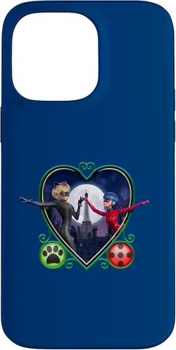 Vista 21 de Miraculous Ladybug and Cat Noir The Movie Heart - Carcasa para iPhone 17