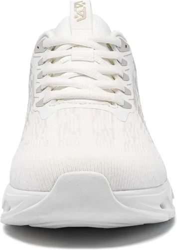 Vista 2 de FLOWING PLUME Zapatos deportivos para correr para hombre, cómodos, ligeros, para caminar, entrenamiento, antideslizantes, atléticos, deportivos