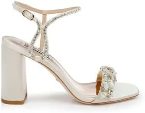 Vista 3 de Badgley Mischka Sandalias de tacón de bloque Tanisha para mujer