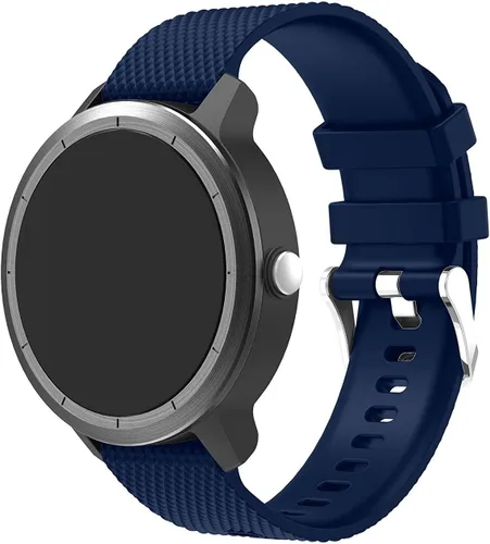Vista 13 de Bandas de reloj para Vivoactive 3, bandas de repuesto de silicona suave de 0.787 pulgadas para Garmin Vivoactive 3/Garmin Forerunner 645 Verde