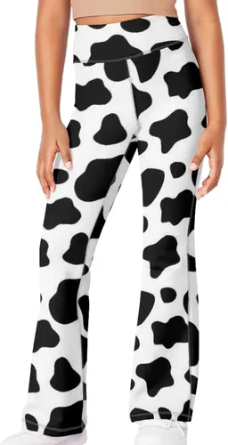 Vista 2 de Ystardream Pantalones acampanados para adolescentes y niñas, de cintura alta, talla grande, para uso diario casual