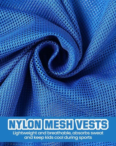 Vista 3 de 36 piezas de chalecos para adultos, camisetas de práctica en equipo para deportes, fútbol, fútbol, baloncesto, práctica