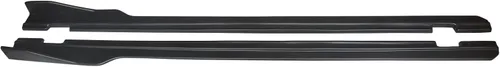 Vista 3 de NINTE Faldas laterales para Dodge Challenger SXT 2015-2023, extensiones de paneles de falda negras mate, 1 par