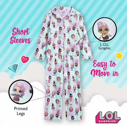 Vista 4 de L.O.L. Surprise! Girls Big Pajama Set