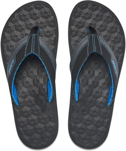 Vista 2 de REEF Ripper - Sandalias de playa para hombre, plantilla acolchada suave, aptas para el agua, de secado rápido