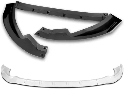 Vista 4 de Q1-TECH, borde de parachoques delantero compatible con Nissan 370Z 2013-2020, alerón de parachoques delantero, kit de cuerpo de barbilla de aire
