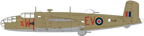 Vista 6 de Airfix North American Mitchell MK II 1:72 WWII Aviones Militares Modelo de Plástico Kit A06018