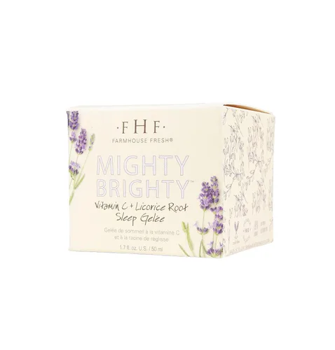 Vista 3 de FarmHouse Fresh Mighty Brighty Vitamin C + Regaliz Root Brightening Sleep Gelee, 1.7 onzas líquidas