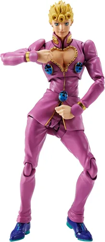 Vista 4 de TAMASHII NATIONS - JoJo's Bizarre Adventure - Giorno Giovanna S.H.Figuarts Action Figure