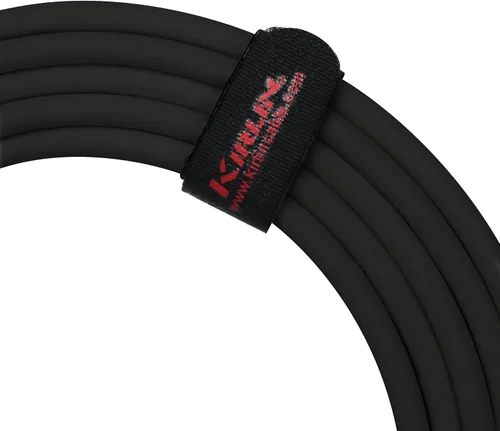 Vista 3 de KIRLIN Cable LGI-201-10/BK Cable de instrumento LightGear de 10 pies rectos de 1/4 pulgadas con chaqueta de PVC negro