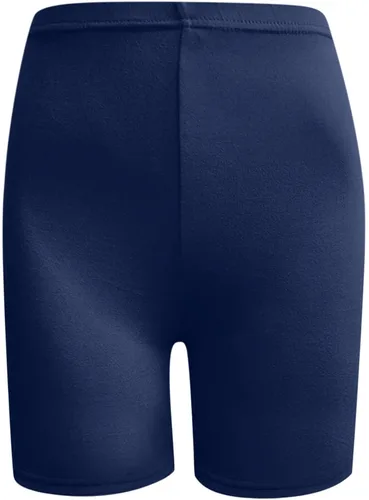 Vista 3 de WKSCLPAI Pantalones cortos de cintura alta para mujer, para entrenamiento, yoga, correr, pantalones cortos de verano, a la moda, casuales