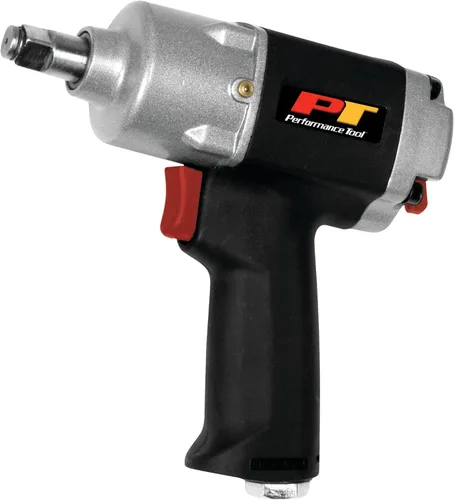 Vista 6 de Performance Tool M634 - Pistola de llave de impacto neumática de servicio pesado de 1 pulgada con vástago largo para mecánicos de camión comercial