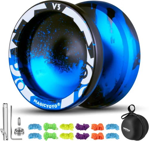 Vista 13 de MAGICYOYO V3 Yoyo para niños de 8 a 12 años o más, Yoyo profesional sensible con doble función, yoyo profesional para adultos con 12 cuerdas