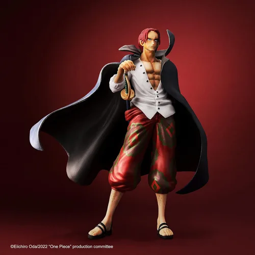 Vista 2 de Figura Ichibansho – Una pieza – Shanks (película roja), estatua coleccionable de Bandai Spirits