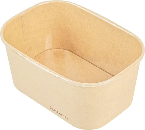 Vista 16 de Restaurantware Recipiente para llevar para microondas, 25 unidades, 16.9 onzas, caja de alimentos apta para horno, diseño resistente Kraft