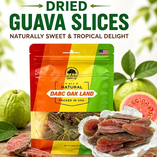 Vista 4 de Rebanadas secadas 32OZ de la guayaba, bocado seco naturalmente dulce de la fruta de las patatas fritas