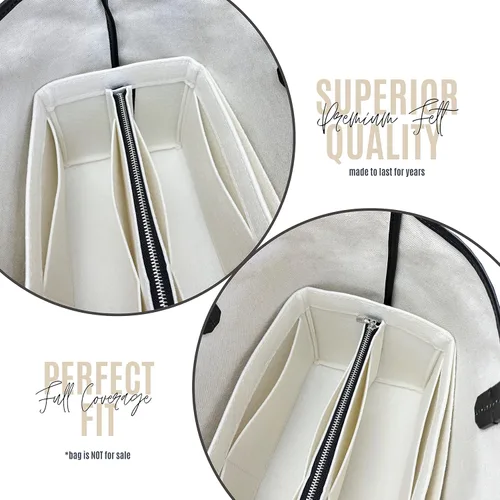 Vista 6 de Organizador de bolsas para St Louis PM Organizador de bolsas St Louis GM Tote Bag Inserto hecho a mano 0.118 in Fieltro Premium Snug Robusta