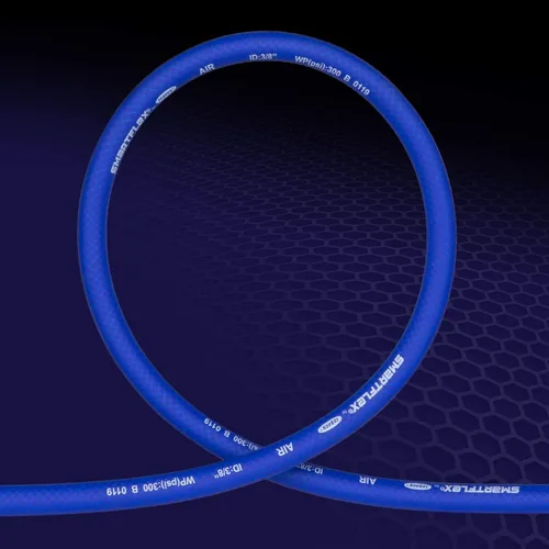 Vista 6 de SmartFlex Manguera de aire, 3/8 pulg x 25 pies, híbrida, azul - HSF3825BL2
