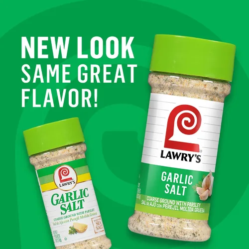 Vista 3 de Lawry's - Sal de ajo con perejil molida gruesa, 3 onzas