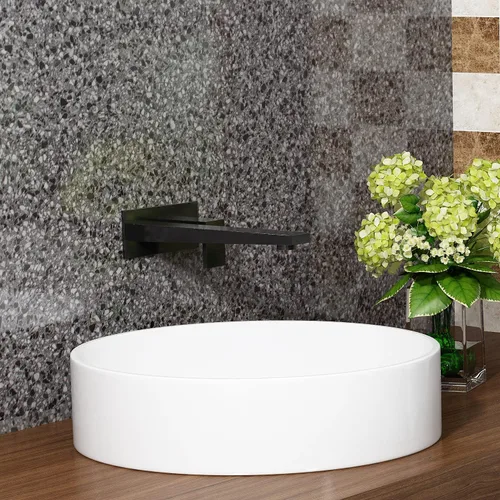 Vista 5 de Livelynine Papel adhesivo de granito oscuro para encimeras, despegar y pegar, cubiertas de encimera, papel tapiz de granito impermeable