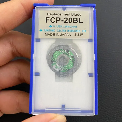 Vista 4 de 1 unids Sumitomo FCP-20BL Cuchilla de fibra cuchilla de fibra cortador de fibra FCP20BL SUMITOMO FC-6S Cuchilla de cuchilla de fibra óptica Cuchilla