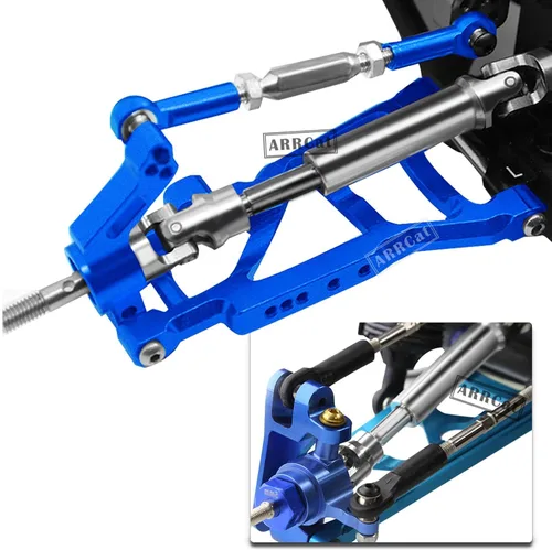 Vista 7 de Rc Eje de transmisión delantero trasero de acero inoxidable CVD para 1/10 Rustler VXL 4X4/Stampede VXL 4X4/Hoss VXL 4X4/Slash Platinum/Ultimate/VXL