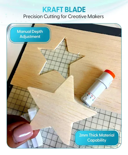 Vista 2 de Cuchillas Kraft de Silhouette Cameo 2mm - Paquete de 2