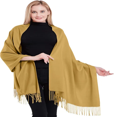 Vista 13 de CJ Apparel 100% Cashmere Shawls Shawl Scarf Wrap Stole Scarves Wraps Stoles Azul bebé
