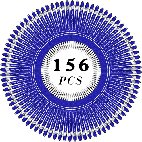 Vista 68 de Bolígrafos personalizados a granel con punta de lápiz capacitivo, 12 bolígrafos personalizados con logotipo de mensaje con nombre, bolígrafos