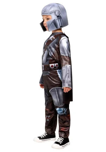 Vista 6 de Disfraz Deluxe de The Mandalorian para Niños Pequeños Multicolor