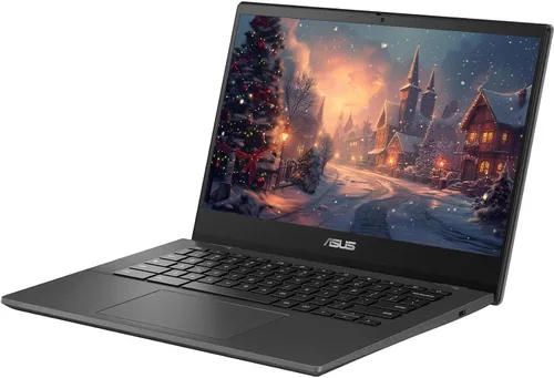 Vista 5 de ASUS Laptop Chromebook FHD LED de 14 pulgadas, procesador MediaTek Kompanio 520 de 8 núcleos, Chrome OS, Wi-Fi 6, obturador de privacidad de cámara