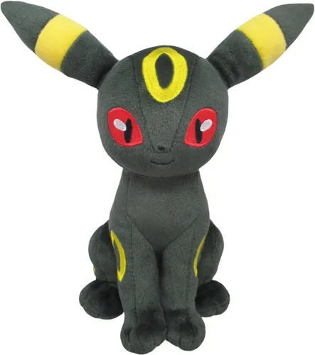 Vista 2 de Sanei PP122 Pokemon All Star Collection Umbreon de Peluche, Marrón/a