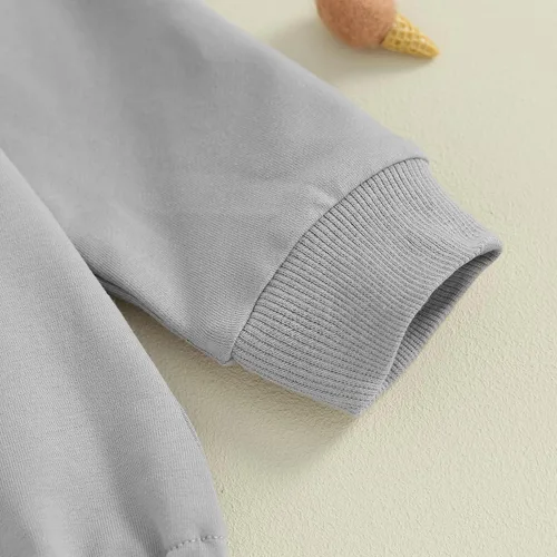 Vista 57 de MERSARIPHY Sudadera de fútbol para bebé, traje de manga larga con letras divertidas, ropa de otoño e invierno