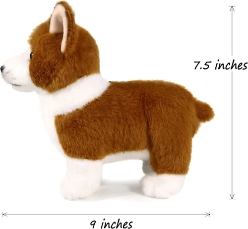 Vista 4 de Ice King Bear Juguete de peluche para perro Corgi de 9 pulgadas de longitud