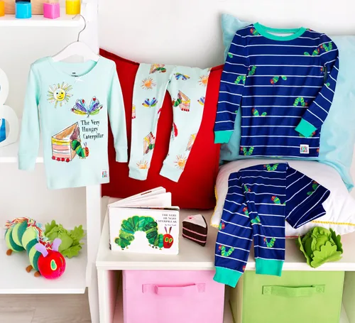 Vista 2 de The World of Eric Carle - Pijama de 2 piezas para niños (colecciones de libros de cuentos)