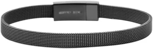Vista 3 de Geoffrey Beene Pulsera de malla de acero inoxidable para hombre