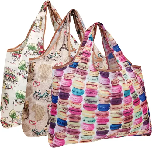 Vista 30 de Bowbear Bolsa de compras reutilizable de nailon plegable (juego de 3)