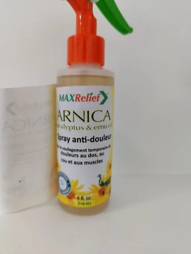 Vista 5 de MaxRelief Spray de alivio del dolor de árnica 2oz