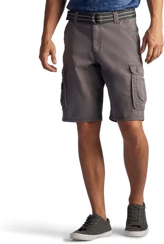 Vista 8 de Pantalones cortos cargo Wyoming con cinturón nuevos para hombre Dungarees