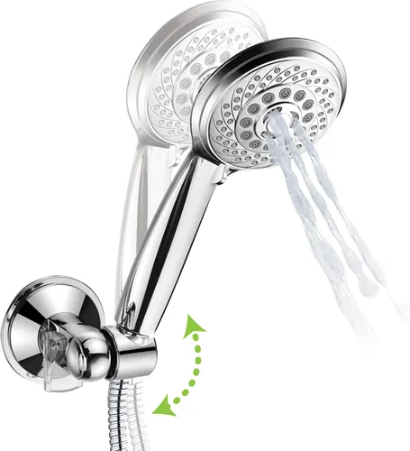 Vista 3 de HotelSpa - Soporte de pared de ducha de mano universal ajustable en ángulo para un fácil alcance/ángulo perfecto para cualquier ducha. Bloqueo