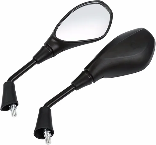 Vista 4 de Espejos laterales retrovisores para motocicleta de 0.394 in compatibles con BMW F 800 GS R 1200 GS R NineT S 1000 XR
